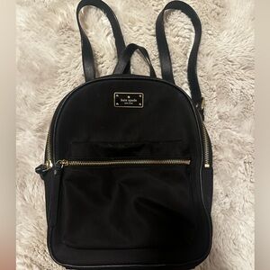 KATE SPADE BLACK MINI BACKPACK